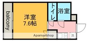 マンションボナール(1K/2階)の間取り写真