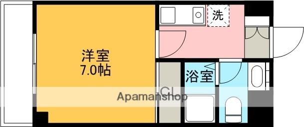 MZATAKEBASHI(1K/3階)の間取り写真