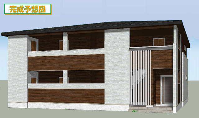 シャルール伏屋(1K/2階)