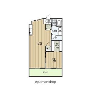メゾンアイレス(1LDK/2階)の間取り写真
