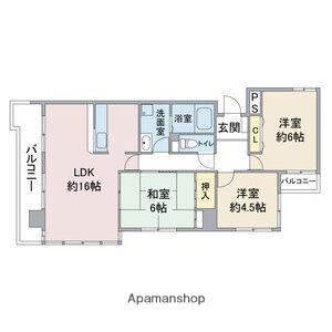 メゾンSK(3LDK/2階)の間取り写真