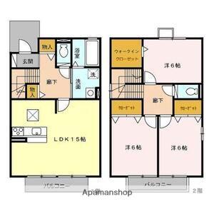 カーサ和合＠(3LDK)の間取り写真
