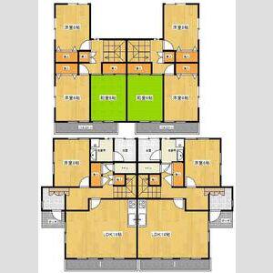 ハイグレードタウンハウス２(4LDK)の間取り写真