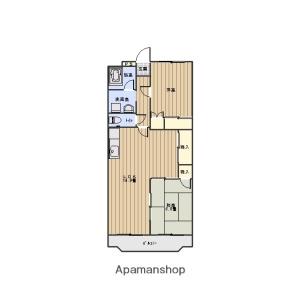 クオーレコウヨウ(2LDK/3階)の間取り写真