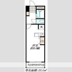 昭和ビル(ワンルーム/2階)の間取り写真