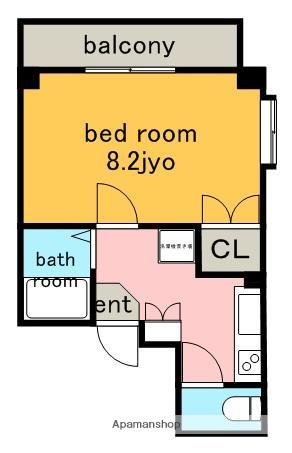 シティライフ本郷北(1K/4階)の間取り写真