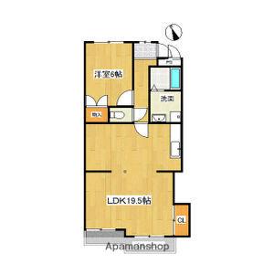 マリンハイツ(3LDK/3階)の間取り写真