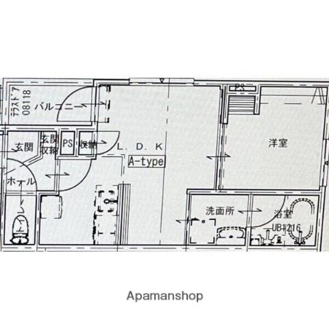 名鉄名古屋本線 岡崎公園前駅 徒歩3分 3階建 新築(1LDK/1階)の間取り写真