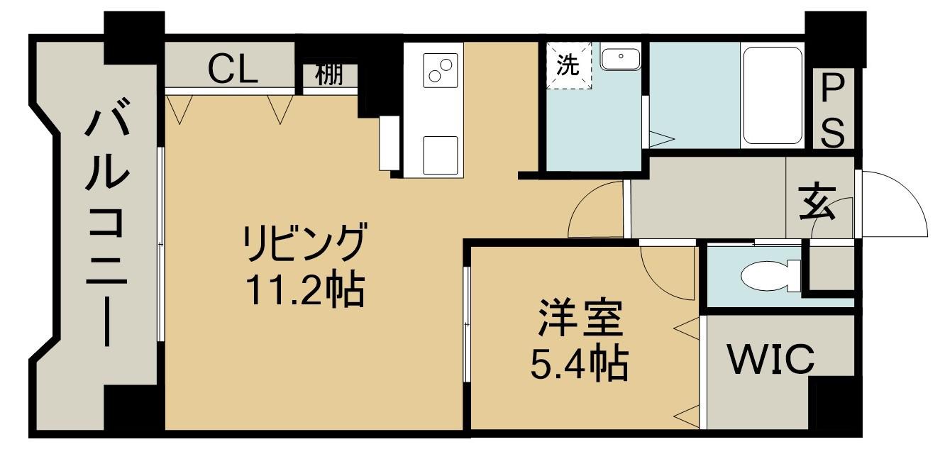 中央本線 神領駅 徒歩25分 3階建 築20年(1LDK/1階)の間取り写真