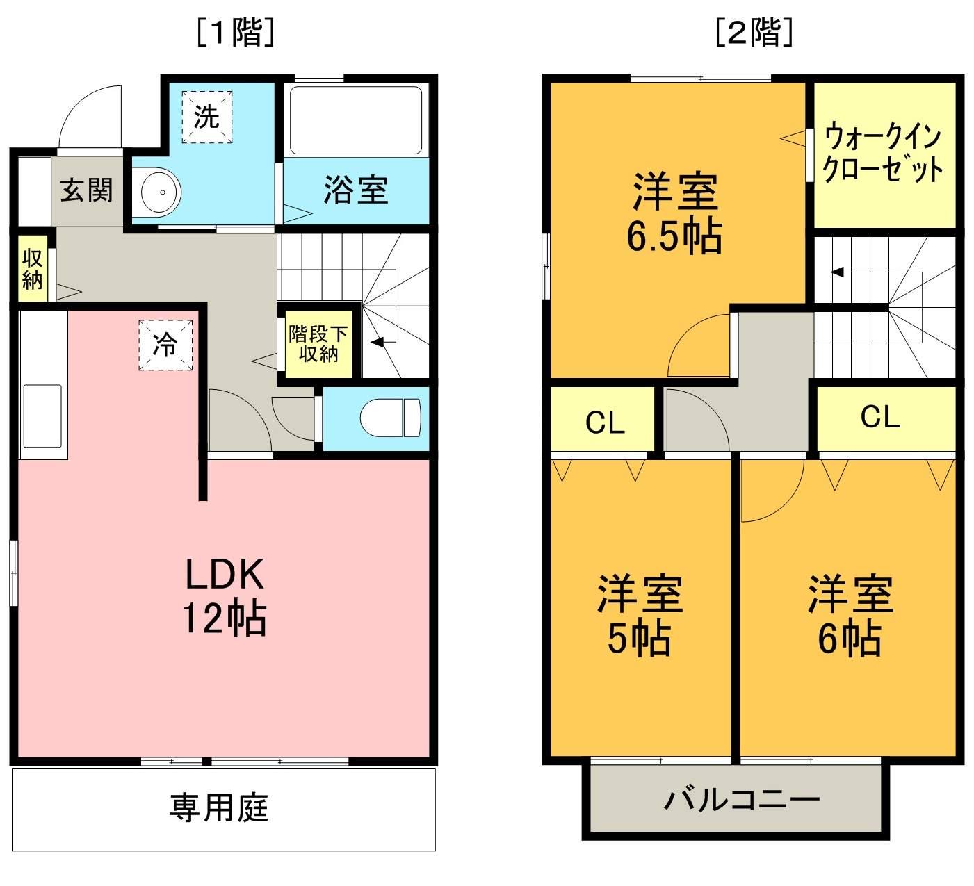 サン・アベニュー吉祥　Ａ棟(3LDK)の間取り写真
