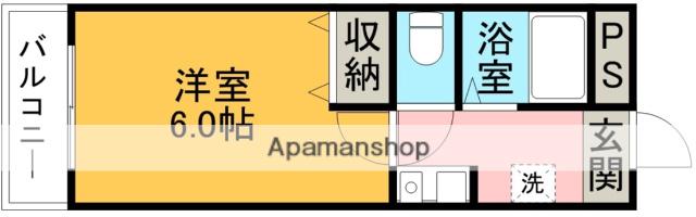 CASA FELICE(1K/1階)の間取り写真