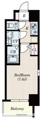 S-FORT一宮本町(1K/11階)の間取り写真