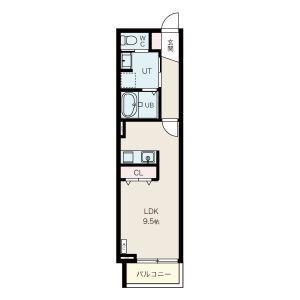 ノース VILLAGE 一宮(ワンルーム/2階)の間取り写真