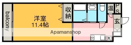 大曽根朝日マンション(1K/8階)の間取り写真
