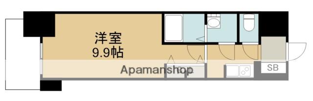 S-RESIDENCE大曽根駅前(1K/4階)の間取り写真