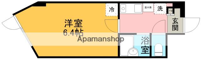 川津ビル(1K/7階)の間取り写真