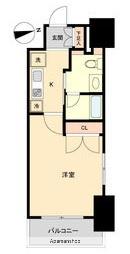 レジディア鶴舞(1K/9階)の間取り写真