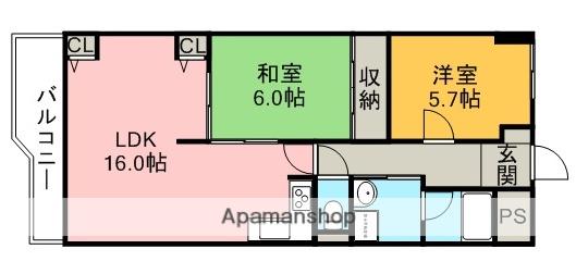 S-FORT春日井(3LDK/3階)の間取り写真
