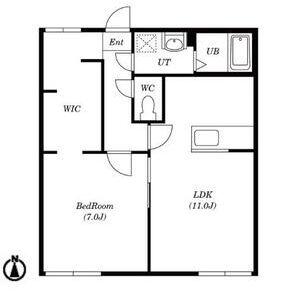 SHA MAISON HYGGE Ⅰ(1LDK/1階)の間取り写真
