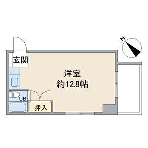 エポック一社(ワンルーム/4階)の間取り写真