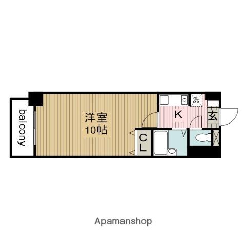 フォルマ・アルディート(1K/2階)の間取り写真