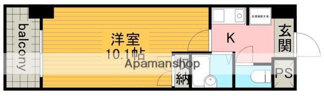 フォルマ・アルディート(1K/5階)の間取り写真