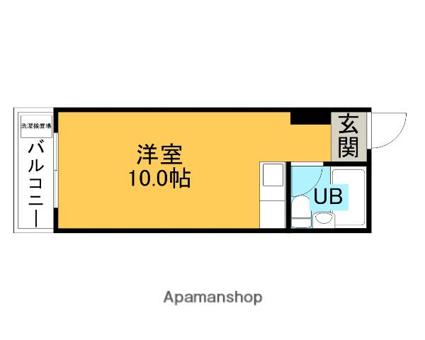 フレンドリーハイツおがわ(ワンルーム/2階)の間取り写真