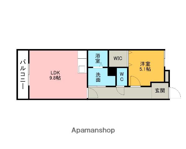 エクセレントKOYO(1LDK/2階)の間取り写真