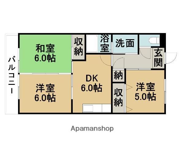 リアライズ甚目寺(3DK/7階)の間取り写真