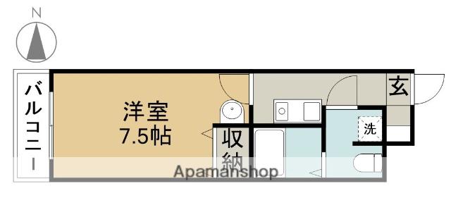 TS DREAM西枇杷島(1K/3階)の間取り写真