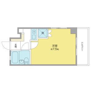 シーズンコート甚目寺(1K/1階)の間取り写真