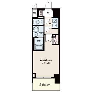 S-RESIDENCE東海通(1K/10階)の間取り写真
