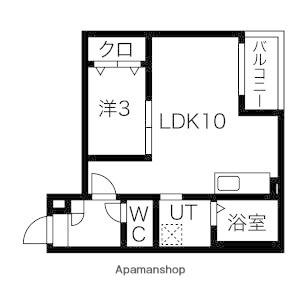 JACK KASADERAⅠ(1LDK/2階)の間取り写真