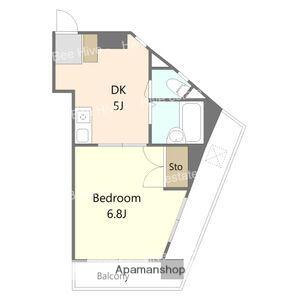 グランソワール千代田(1DK/3階)の間取り写真