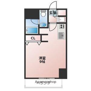 エグゼプレジオ(ワンルーム/11階)の間取り写真