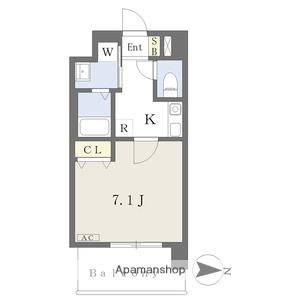 アルバ大須(1K/9階)の間取り写真
