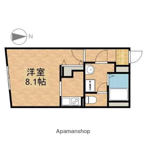 MTM東別院(1K/5階)の間取り写真