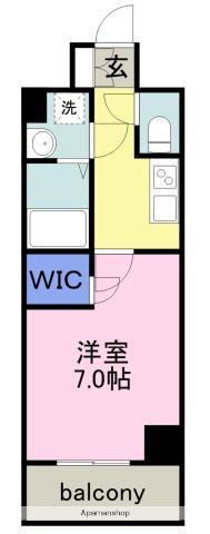 エスリード大須プレシア(1K/12階)の間取り写真