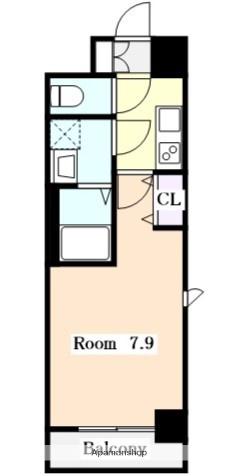メイクス新栄(1K/2階)の間取り写真