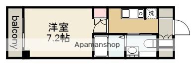 アーデン春岡(1K/3階)の間取り写真