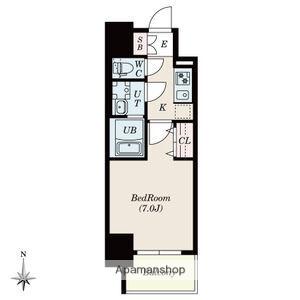 SーRESIDENCE尾頭橋CLARITY(1K/8階)の間取り写真