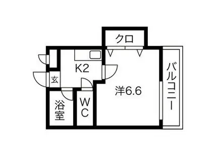 PIAAYOSHINO(1K/4階)の間取り写真