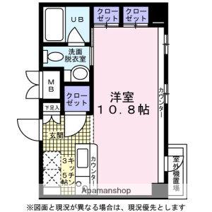 KDXレジデンス東桜Ⅰ(ワンルーム/3階)の間取り写真