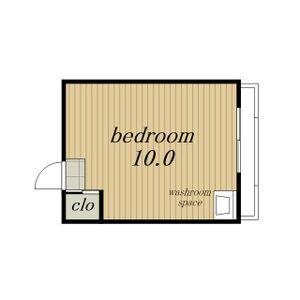 ステータスアパートメント長久手(ワンルーム/3階)の間取り写真