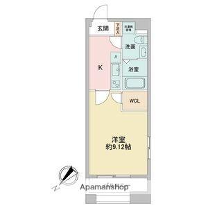 GRAN DUKE四日市(1K/10階)の間取り写真