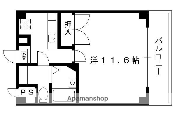 レ・タン・ドゥ・ラ・メールCKI(1K/7階)の間取り写真
