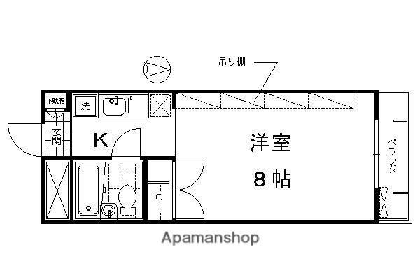 MERCURIO KIOTO(1K/5階)の間取り写真