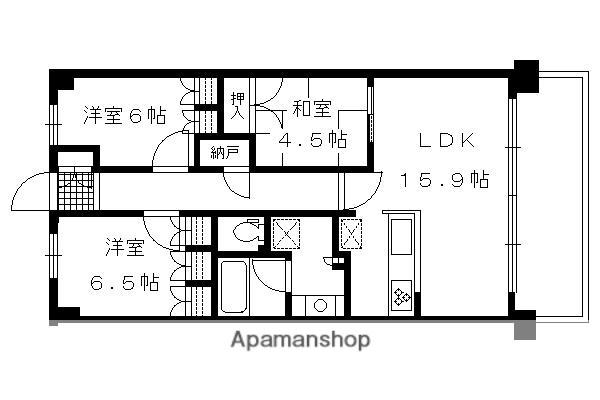 AITO(3LDK/1階)の間取り写真