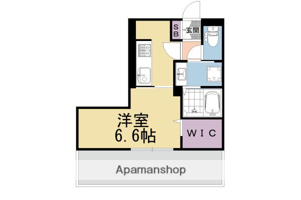 COZY COTE 上鳥羽(1K/2階)の間取り写真
