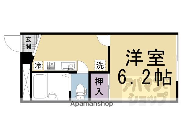 レオパレスプリムラ(1K/2階)の間取り写真